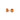18K Freeform Smooth Stud Earrings - Orange Sapphire Earrings Page Sargisson 