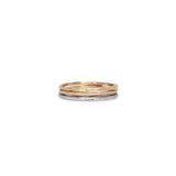 18K Gold Carved Skinny Band Rings Page Sargisson 