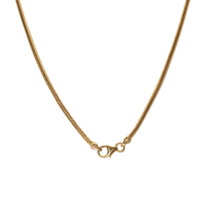 VINTAGE - 14K Snake Chain Necklace Page Sargisson 