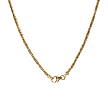 VINTAGE - 14K Snake Chain Necklace Page Sargisson 