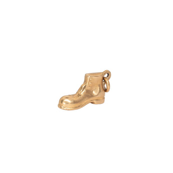 VINTAGE - 14K Vintage Boot Charm Hidden Page Sargisson 