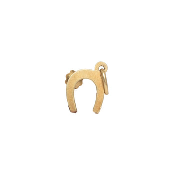 VINTAGE - 14K Lucky Horseshoe Charm Hidden Miss Mickster 