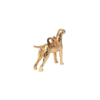 VINTAGE - 14K Dalmatian Dog Charm Hidden Apex 