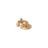 VINTAGE - 14K rotary phone charm charm Flower Jewelry Corp 