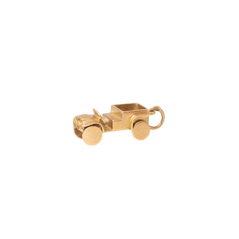 18K Vintage Old Car Charm Hidden Page Sargisson 