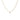 18K Oval Diamond Necklace on Paperclip Chain Necklace Unison 