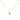 18K Diamond Solitaire Necklace - Cognac Teardrop Necklace Page Sargisson 
