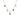18K Five Stone Necklace in Blue Sapphire Necklace Page Sargisson 