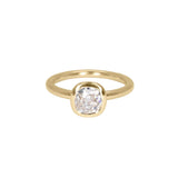 18K Madison Engagement Ring with 1.09CT Natural Antique Cushion Old Mine Diamond Engagement Ring Page Sargisson 