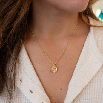 18K Mosaic Pendant in Diamond - Small Necklace Page Sargisson 