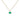 18K Collet Setting Charm with Emerald Charm Page Sargisson 