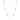 18K Gold Petite Station Chain Necklace in Emerald Necklace Sarraf Jewelers 