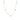 18K Gold Petite Station Necklace in Diamond Slice Necklace Sarraf Jewelers 