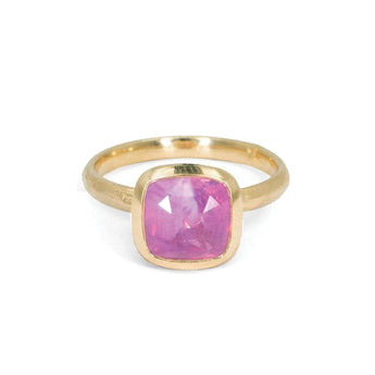Madison Engagement Ring with 3.52ct Purple Sapphire Ring Page Sargisson 