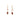 9K Gold Bezel Set Marquise Stone and Diamond Drop Earrings Earrings RADHA GOLD Garnet 