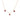 10K Cabochon Triple Gemstone Drop Necklace Necklace Page Sargisson Garnet 