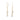 18K Gold Short Diamond Slice Drop Earrings Earrings Rava 