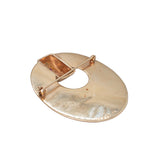 Vintage Oval Pin Hidden Page Sargisson 