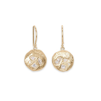 Mosaic Drop Earrings in Diamond Earrings Page Sargisson 