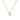 18K Gold Teardrop Gemstone Slider Necklace Necklace Page Sargisson Green Sapphire 