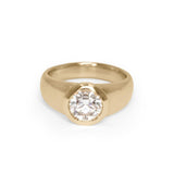 18K Boerum Ring with 1.52ct Lab Grown Diamond Hidden Page Sargisson 