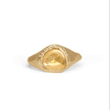 18K Signet Ring in Yellow Sapphire Rings Page Sargisson 