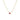 18K Gold Gemstone Dual Bead Necklace Necklace Page Sargisson Ruby 