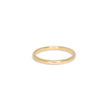 18K Smooth Wedding Band 2mm wedding bands Page Sargisson 