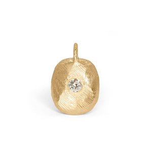 18K Cushion Diamond Tablet Necklace Necklace Page Sargisson 