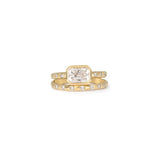 The Atlantic Engagement Ring Setting With Diamond Accent Band Engagement Ring Page Sargisson 