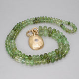 18K Cushion Diamond Tablet Necklace Necklace Page Sargisson 