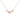 18K Triple Sapphire Necklace in Pink Sapphire necklaces Page Sargisson 
