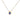 18K Freeform Slider Necklace in Dark Blue Sapphire Necklace Page Sargisson 