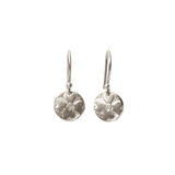 Orchid Drop Earrings Earrings Page Sargisson Sterling Silver with Diamond 