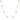 14K Petite Emerald Station Chain Necklace Necklaces Rava 