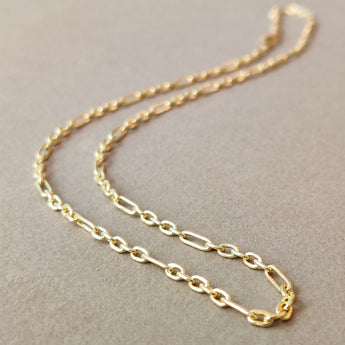 18K Trombone Chain Petite Necklaces Page Sargisson 