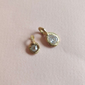18K Diamond Charm - 0.28CT Old Mine Cut Page Sargisson 