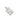 SALE - Tulip Tag Pendant with Diamonds Necklace Page Sargisson Bow Tag Sterling Silver with Diamonds 
