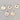 SALE - Large Hand Carved Letter Charm Written in Stones Necklace Page Sargisson G (pink sapphires) 