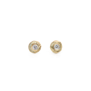 Petite Smith Diamond Stud Earrings Earrings Page Sargisson 