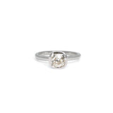 The Madison Engagement Ring Setting Hidden Page Sargisson Platinum Cushion 
