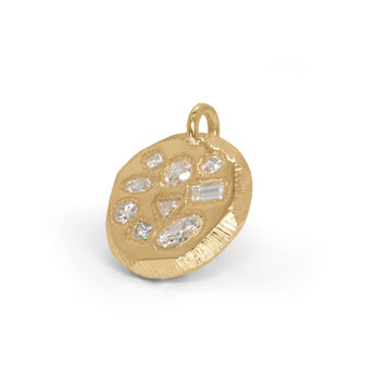 18k Diamond Mosaic Tablet *Pendant Only Necklaces Page Sargisson 