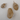 RAVA 10K Tumbled Stone Charm - Rutilated Quartz Charm Rava 