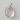 RAVA 10K Tumbled Stone Charm - Rose Quartz Charm Rava 1 