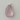 RAVA 10K Tumbled Stone Charm - Rose Quartz Charm Rava 4 
