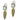 White Topaz Crown work Spears earrings Consignment Ray Griffiths 