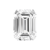 0.5ct GIA Emerald I/SI1 Mined diamond Unbridaled Diamond 0.5 ct I SI1