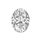 0.77ct IGI Oval F/VS1 Lab Grown diamond Unbridaled Diamond 0.77 ct F VS1