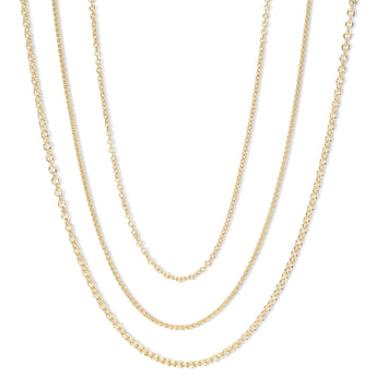 18K Wheat Chain Necklace Page Sargisson 