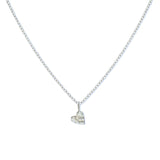Teeny Tiny Necklace- Single Shape Necklace Page Sargisson Sterling Silver Heart 